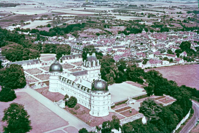 Le Château de Valensay, Loire Valley, 1950s