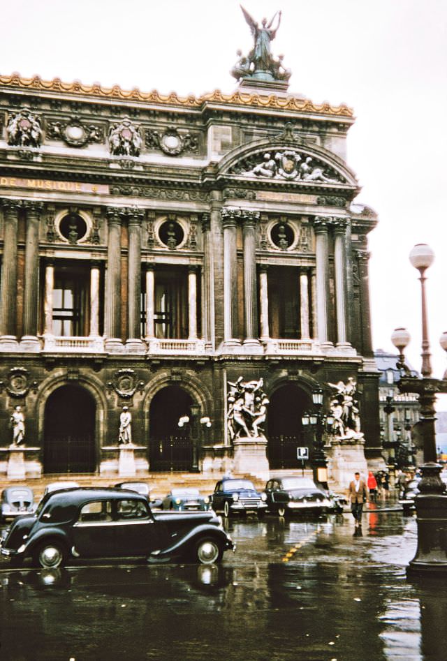 Palais Garnier (Home of the Paris Opera), Paris, 1956