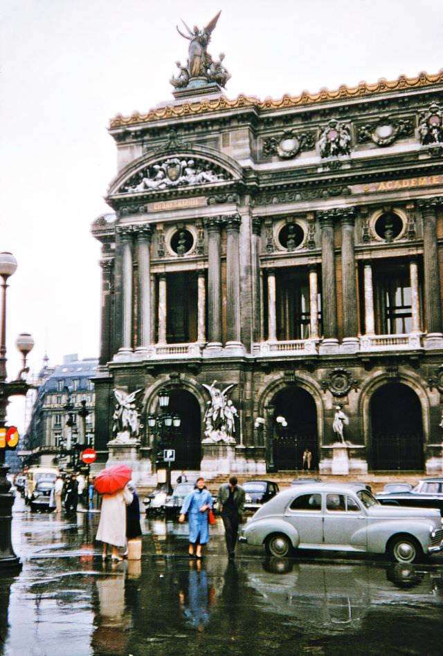 Palais Garnier (Home of the Paris Opera), Paris, 1956