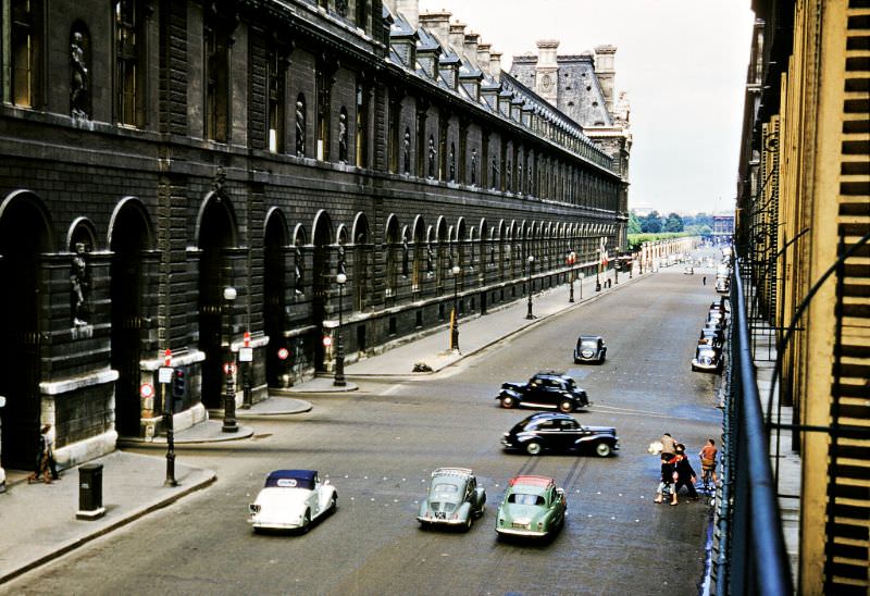 Rue de Rivoli, Paris, 1950s