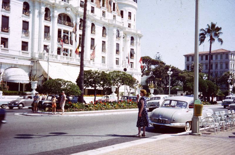 Promenade des Anglais, Nice, 1957