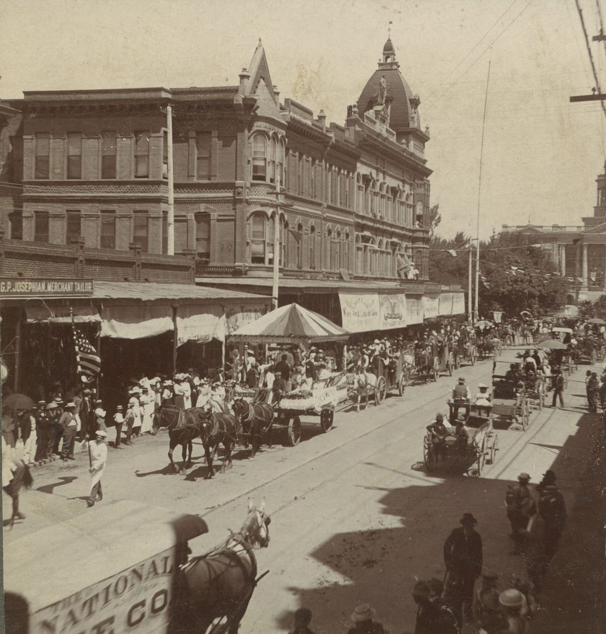 J & Mariposa St. Fresno Cal. No. 20, 1890