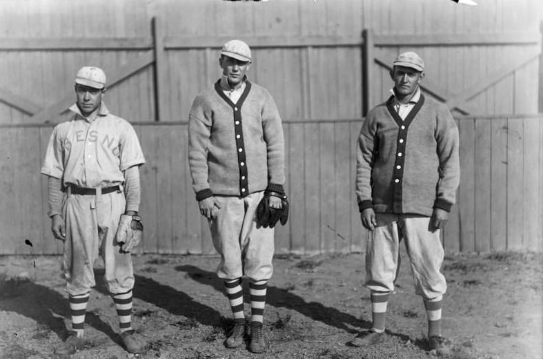 Possibly Fresno baseball team members, 1893