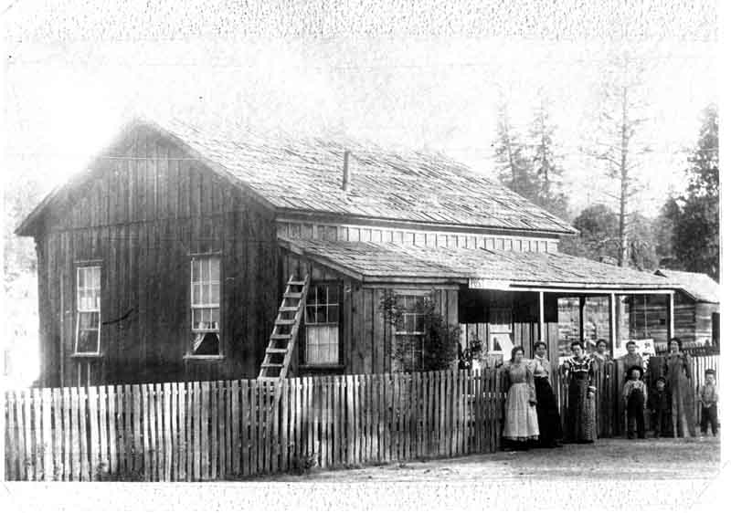 Grandpa's home in Fresno Flats, 1890