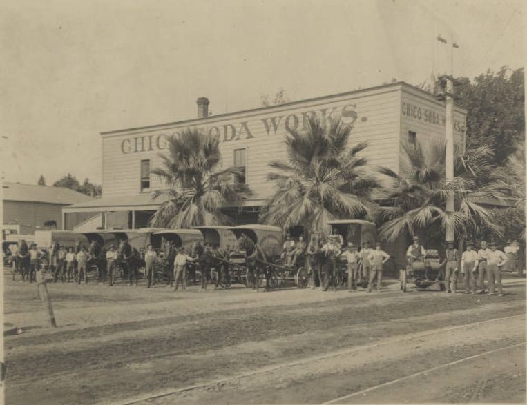 Chico Soda Works Wagons, 1895