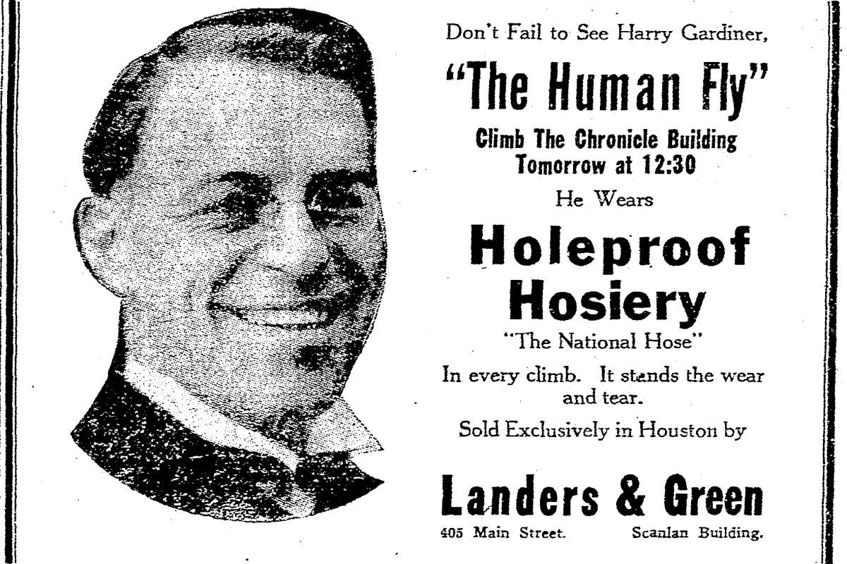 Harry Gardiner: The First Human Fly Who Climbed Skyscrapers from the Ground in the early 20th Century