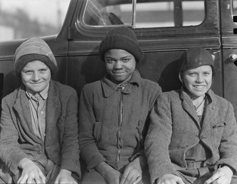 Scott's Run, West Virginia. Children of miners, March 1937
