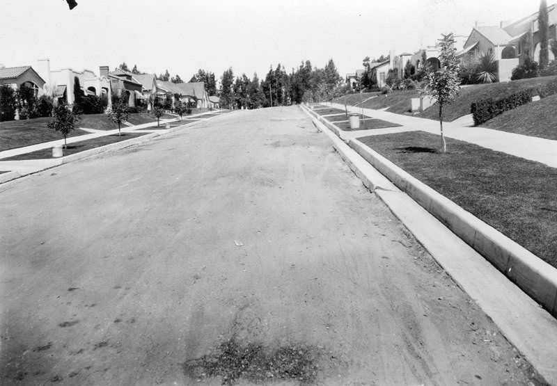 Wilshire Boulevard, 1925
