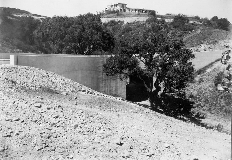 Bell Air Bridge and Nimes Road, 1925