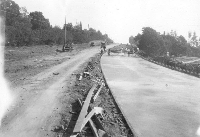 Wilshire Boulevard to Veteran Avenue, 1925