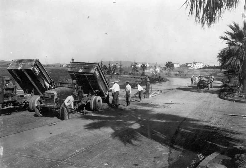 Wilshire Boulevard to Veteran Avenue, 1926