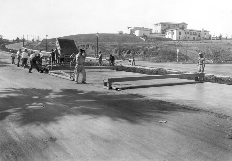 Wilshire Boulevard to Veteran Avenue, 1926