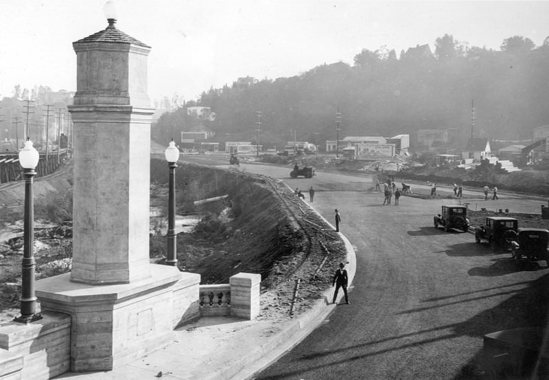 Glendale-Hyperion Viaduct, 1926