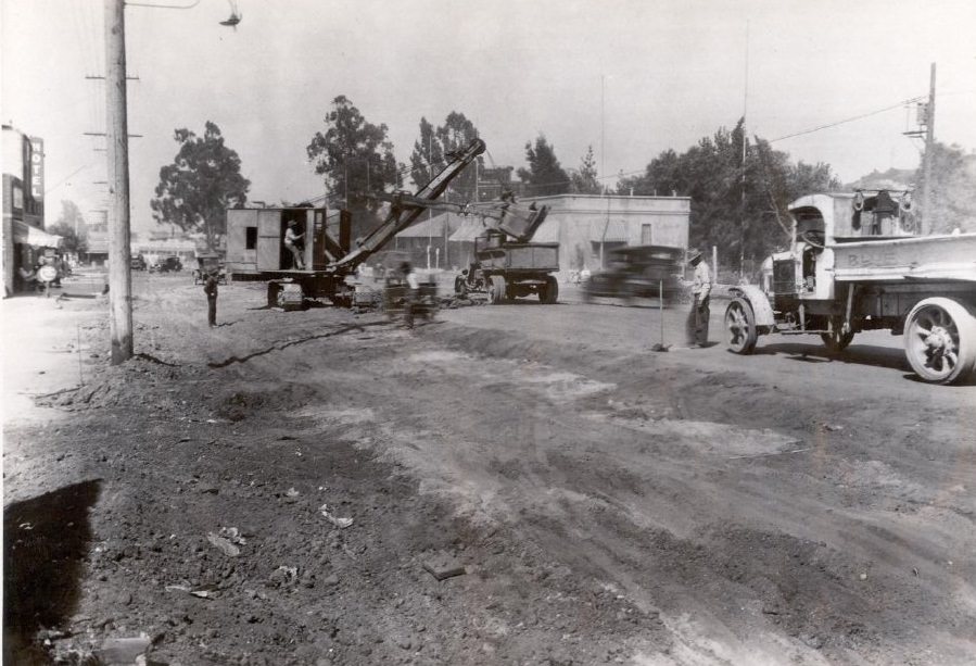 Cahuenga Surfacing and Grading, 1927