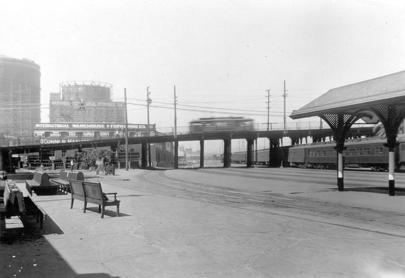 East First Street Viaduct, 1927