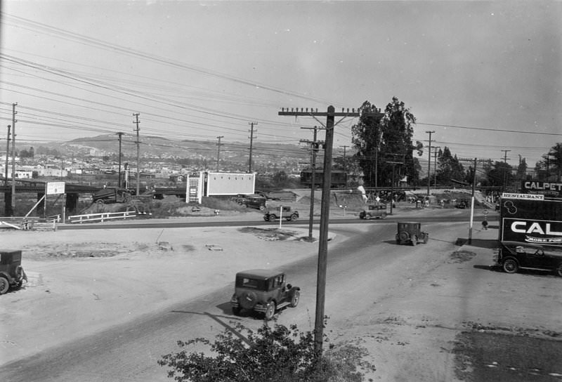 View from Hyperion-Glendale Bridge, 1927