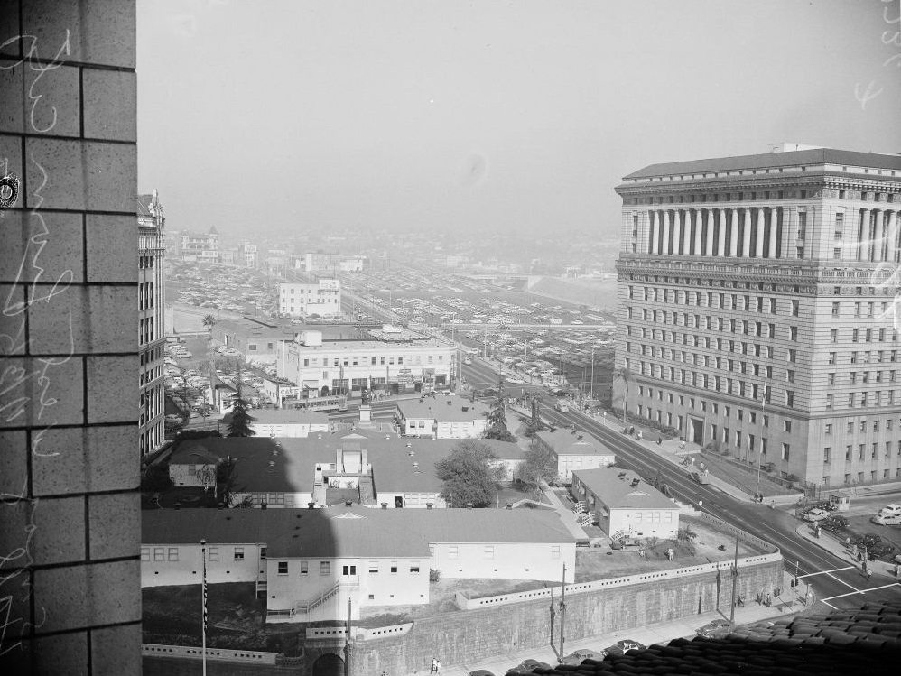 Federal Building on right, 1952