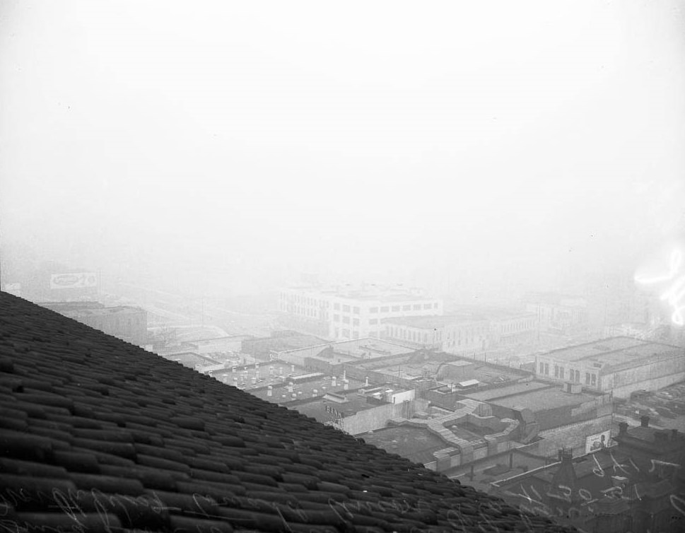 Weather of Los Angeles, Smog, 1951