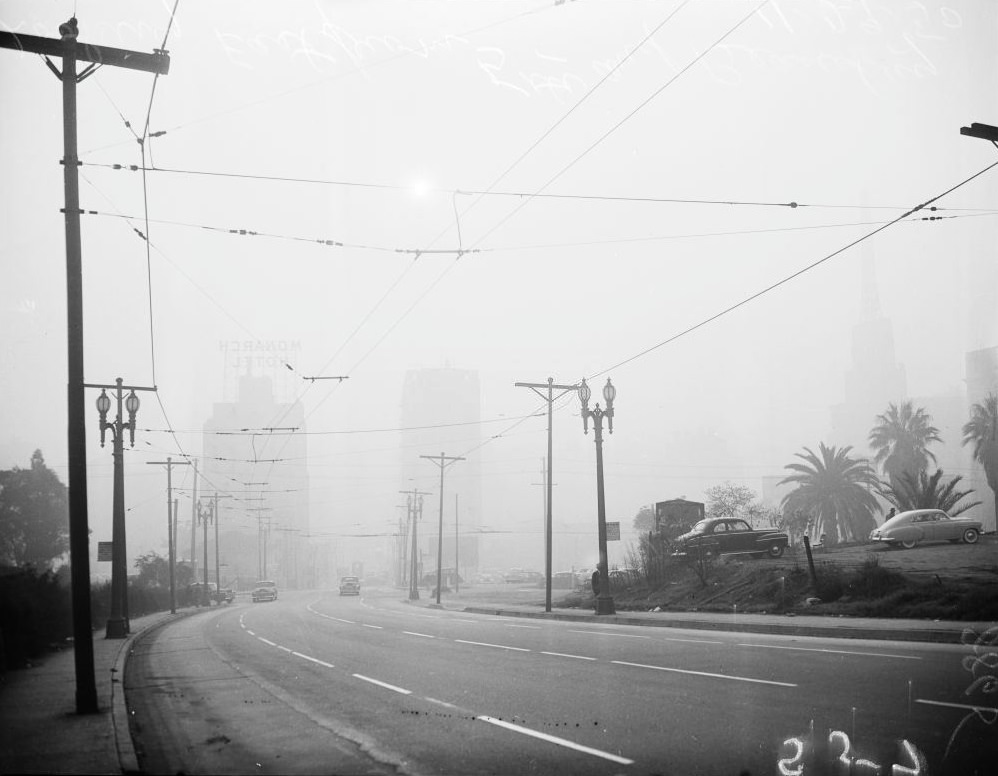 Smoggy L.A, 1950