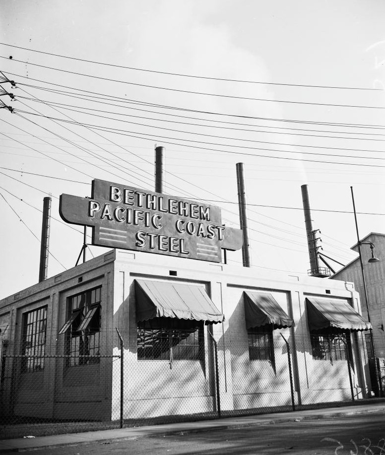 Bethlehem Steel Corporation at 3396 East Slauson Avenue, 1905