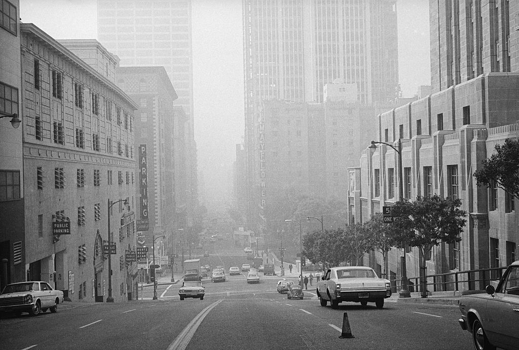 Smog in Los Angeles, 1956