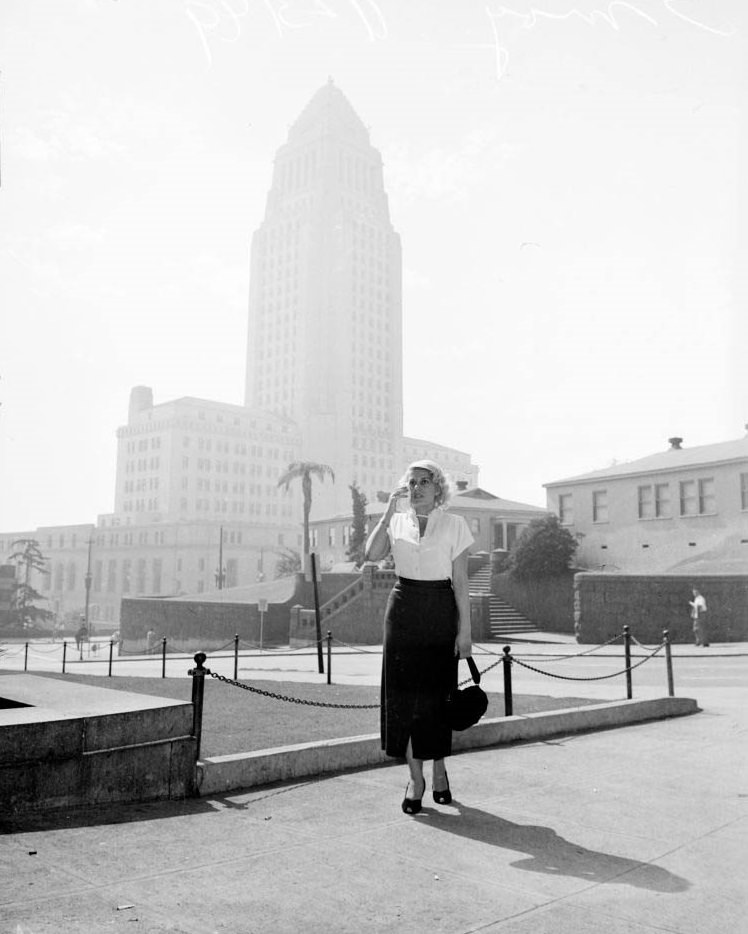 9th floor Hall of Justice, 1949