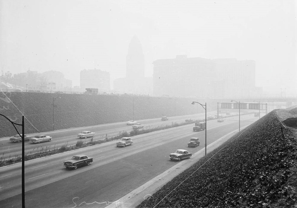 Los Angeles smog, 1948