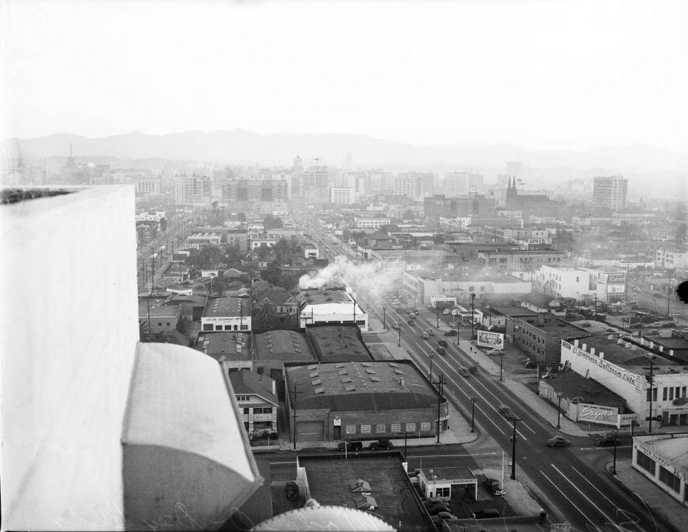 Views from various directions from Cecil Hotel, December 1948