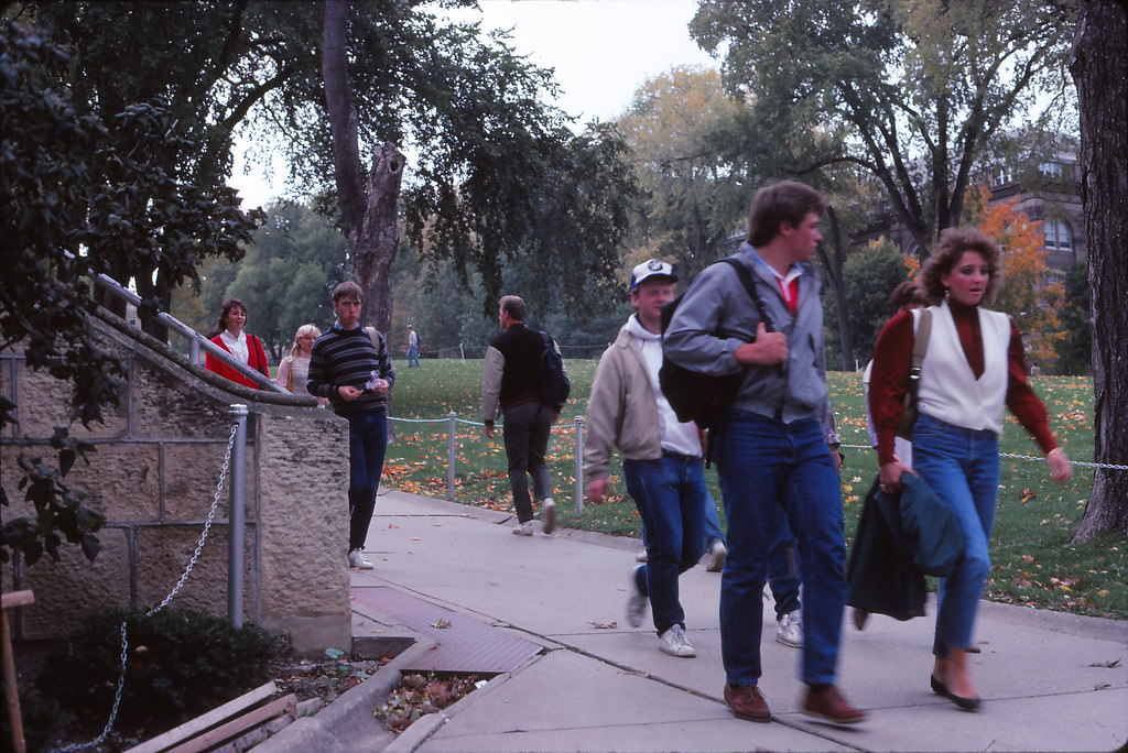 At University of Wisconsin, Madison, fall 1985