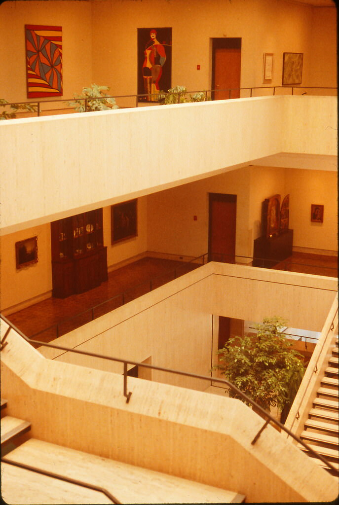 Elvejhem Art Museum, UW madison Summer 1985