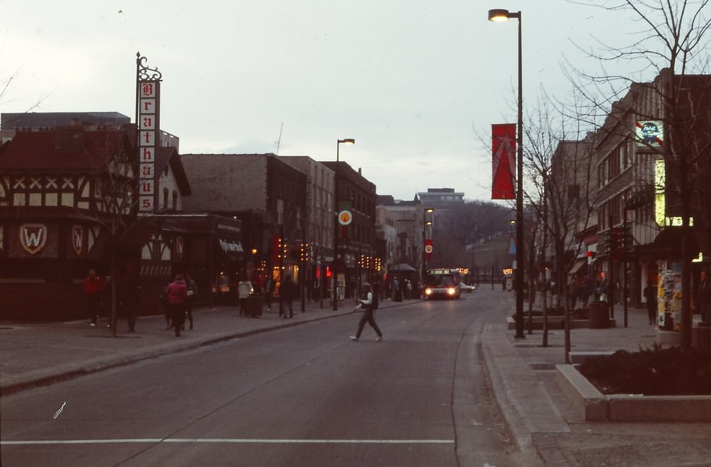 State Street, Madison fall 1984