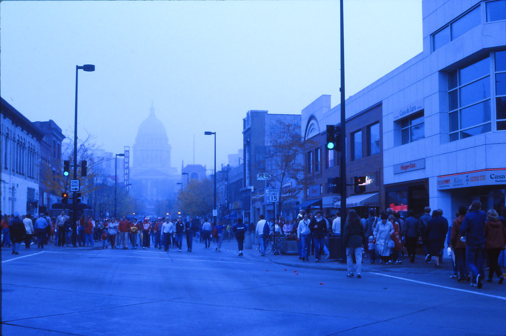 State Street, Madison, Fall 1984