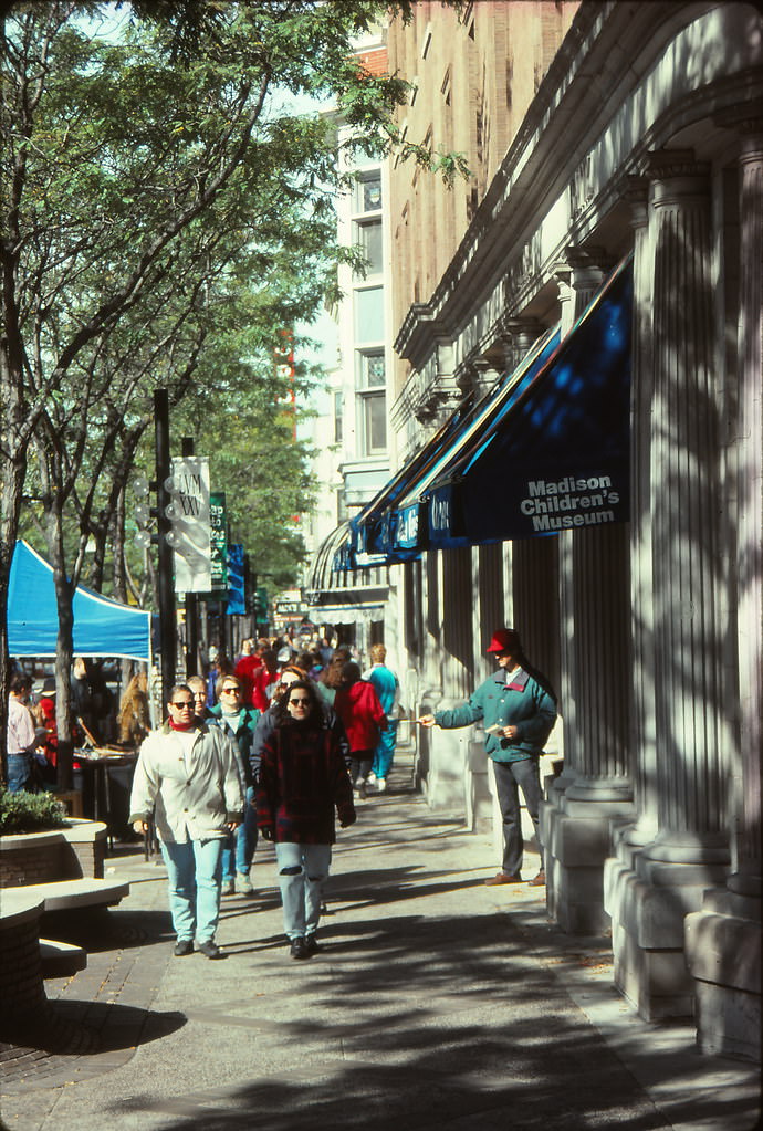 State Street, Madison, Sept 1995