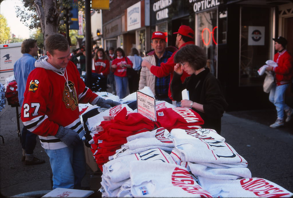 Badgerwear- State Street, Madison, Sept 1991