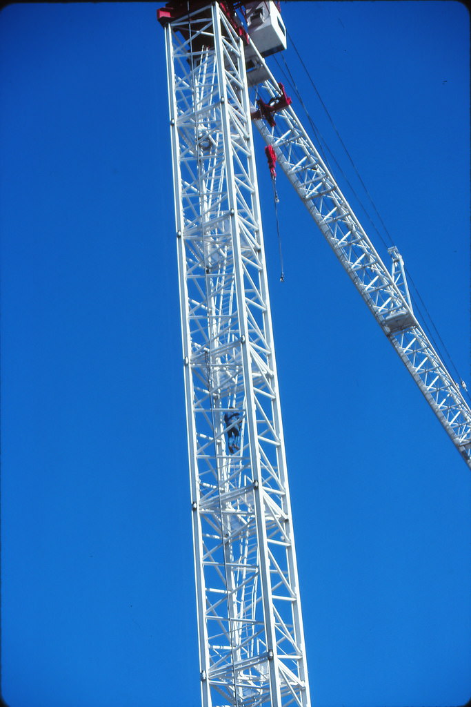 Climbing Down from the Crane, Madison, Sept 1999