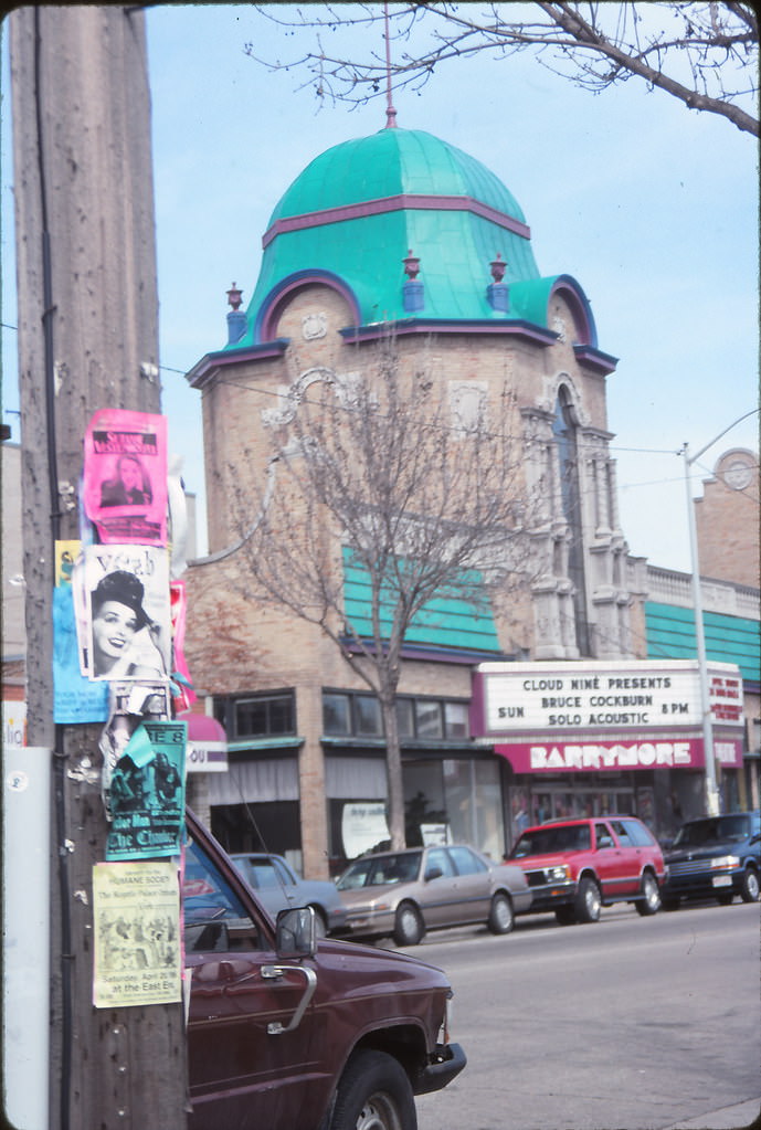 Barrymore Theater, Madison, April 1996