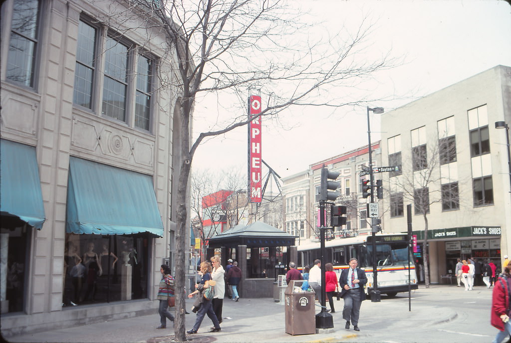 Fairchild at State Street, Madison, April 1996