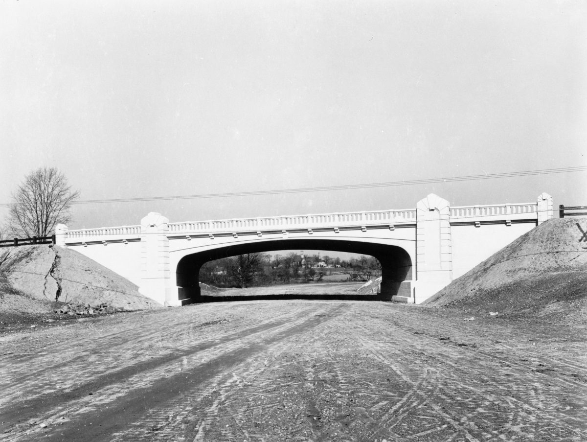 Round Hill Road Bridge in 1935