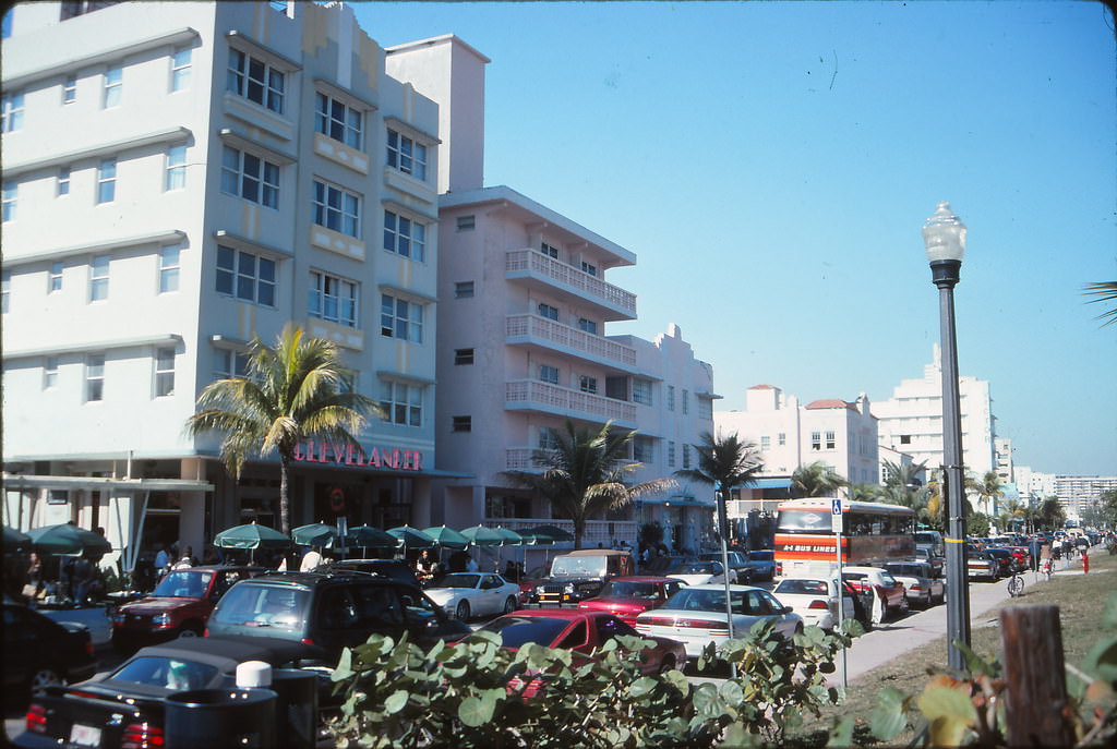 Ocean Drive, Miami Beach, 1990s