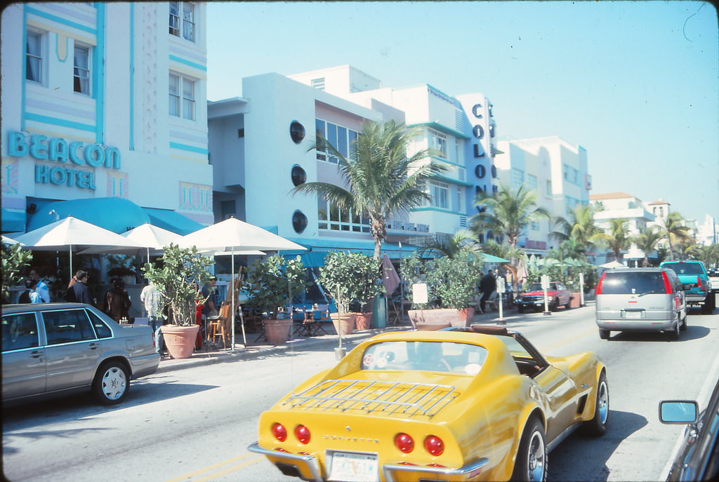Ocean Drive, Miami Beach, 1990s