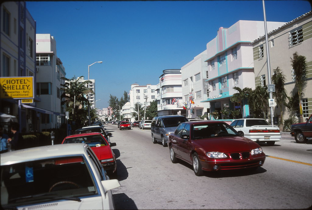 Collins Avenue, Miami Beach, 1990s