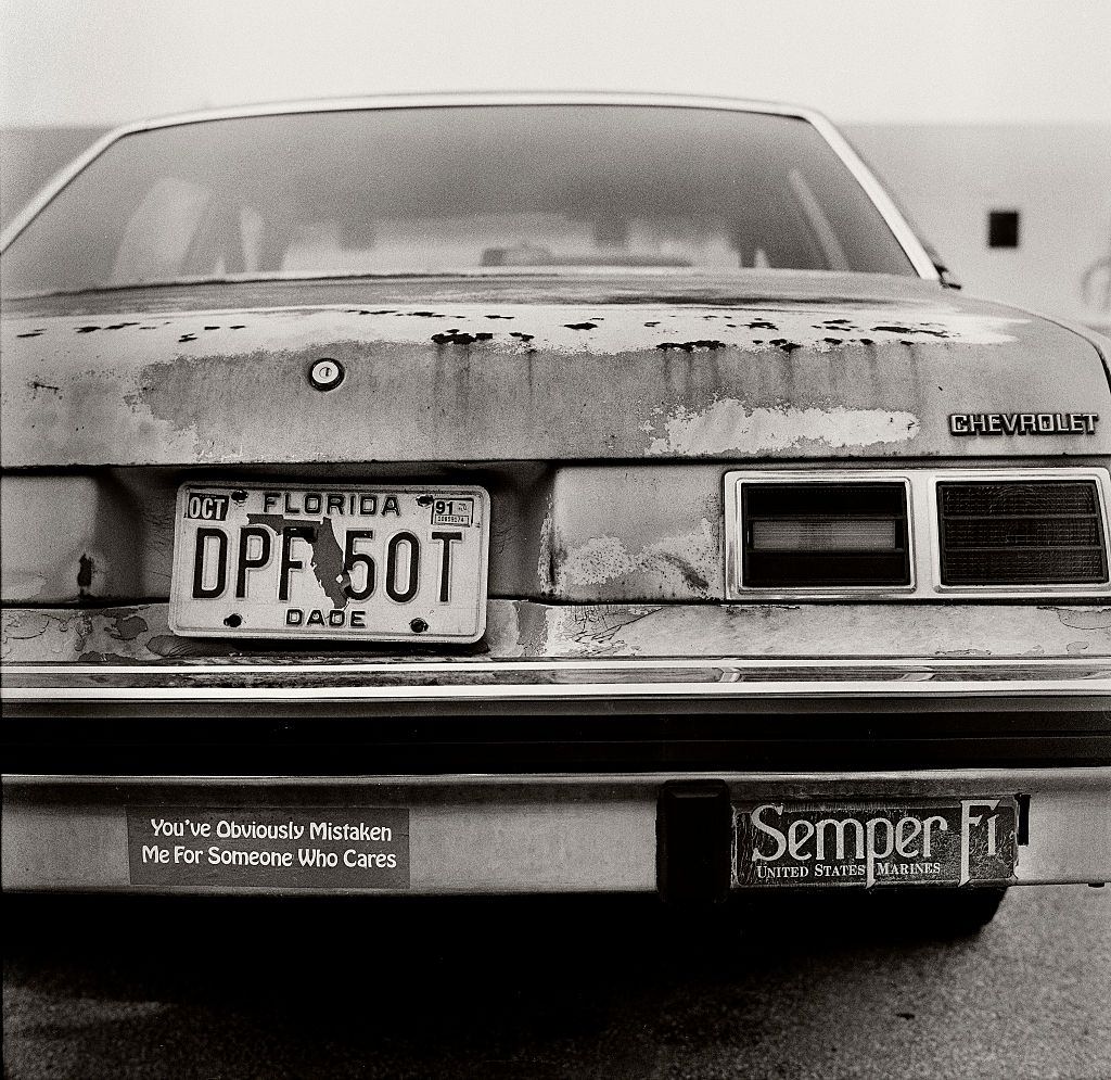 White trash car, Miami Beach.