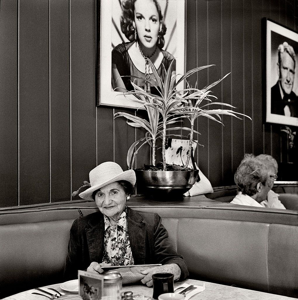 Ruth Reuben is having breakfast in Wolfie beneath a picture of Judy Garland that has hung there for over 20 years.
