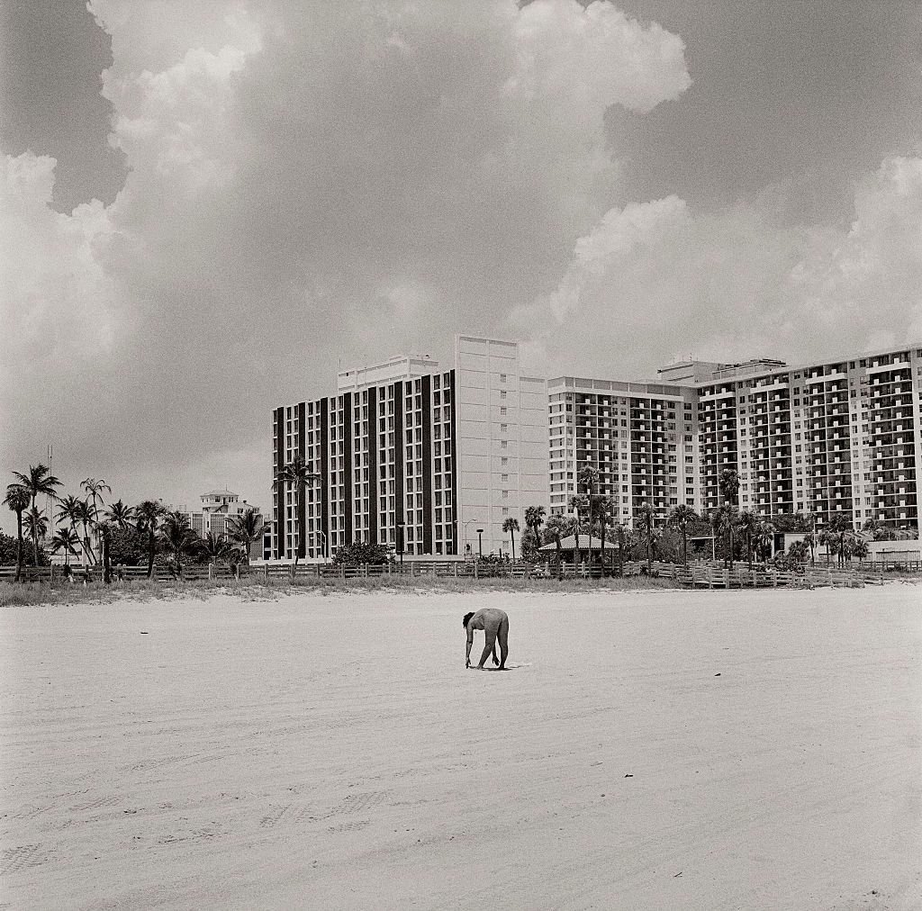 Morning exercises, Miami beach.