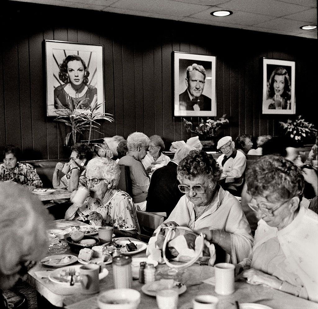 Breakfast at Wolfies Resturant in Collins Avenue, Miami Beach, Florida.