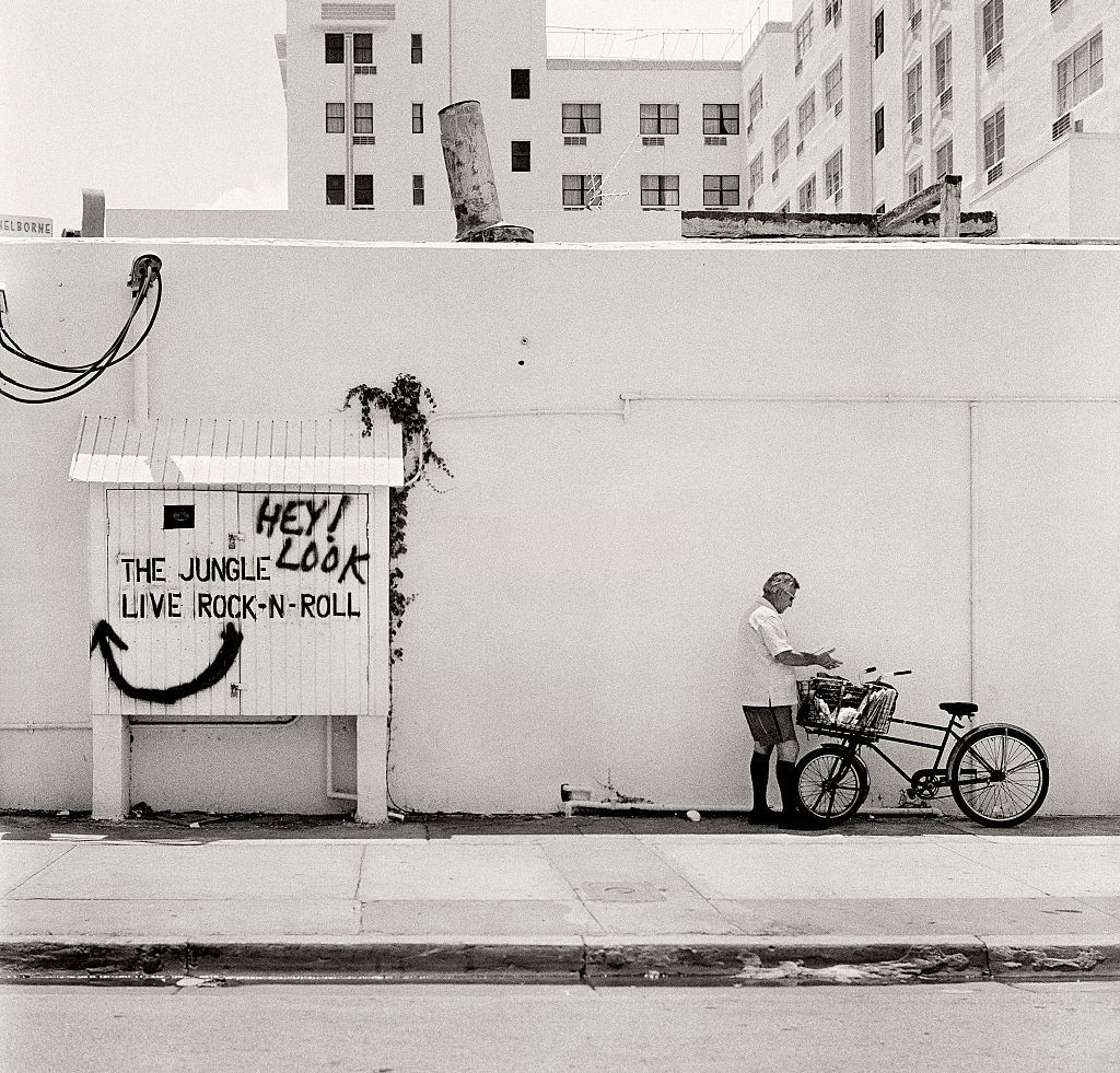 Postman, South Beach, Florida.