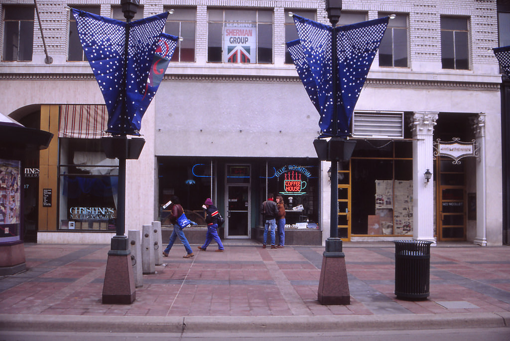 Chicago Avenue (around 49th Street), S Minneapolis, February 1993