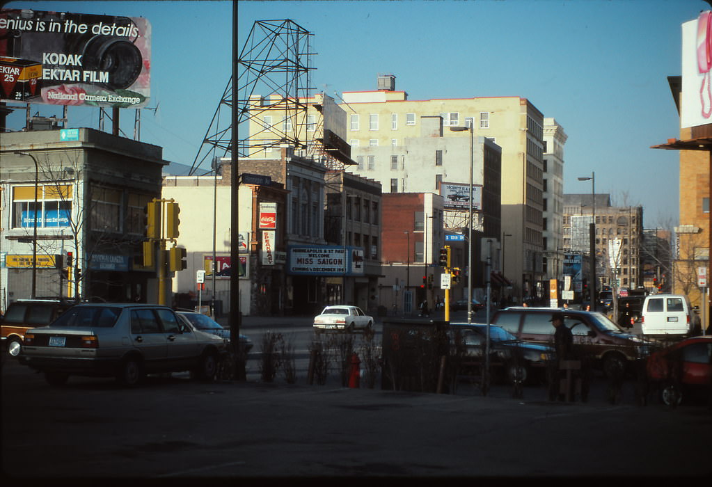 9th & Hennepin, Minneapolis, April 1993