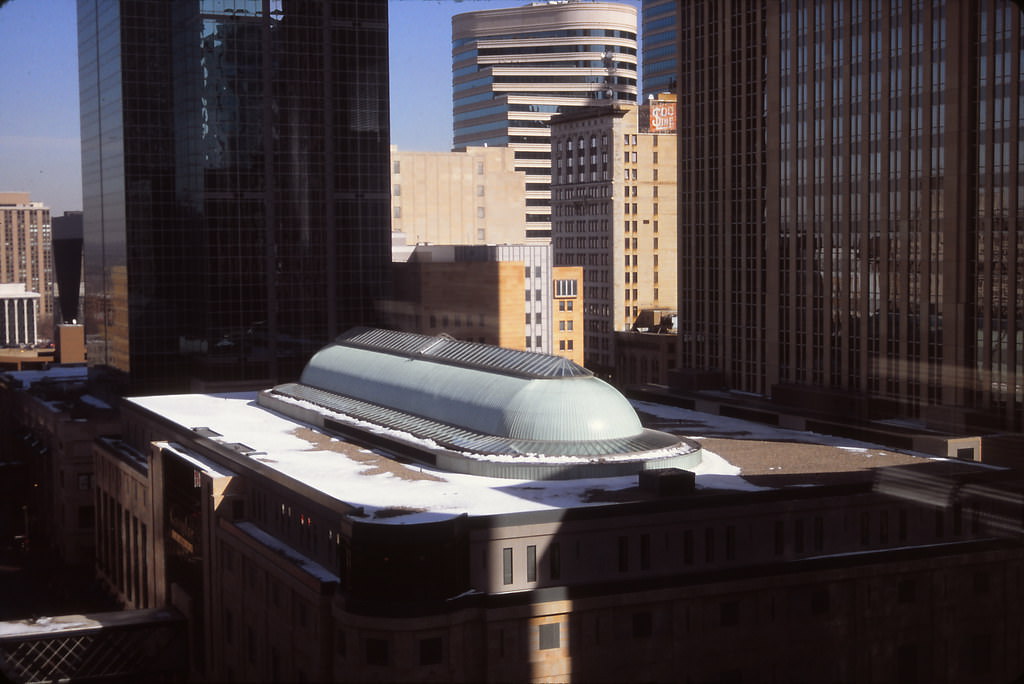 Parking Lot next to Schmitt Music, 10th Street, Minneapolis, January 1993