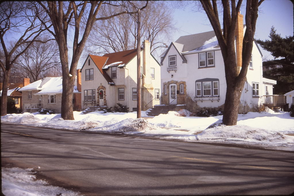 10th Street near Nicollet Mall, Minneapolis, January 1993